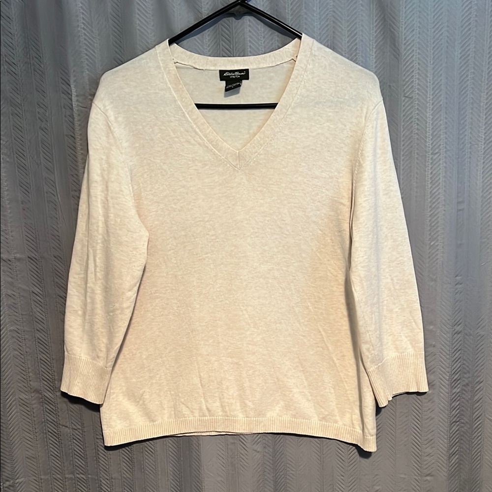 Eddie Bauer Stretch V-Neck Sweater